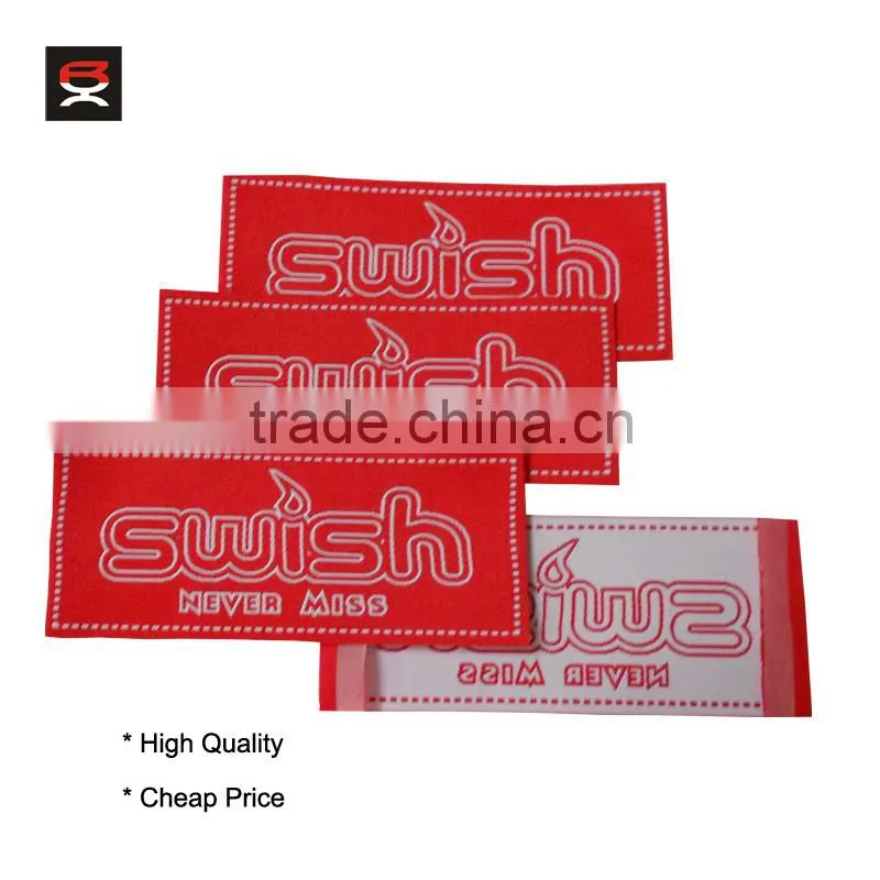2015 Custom high density woven garment label