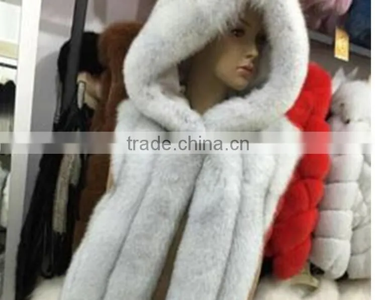 Factory directly wholesale price fashion fox fur vest /real fox fur vest