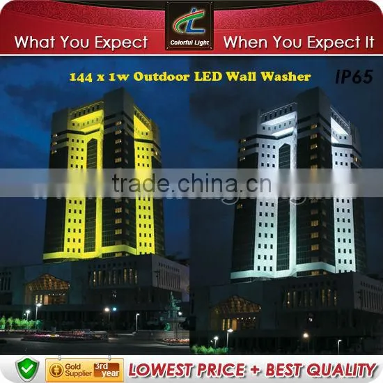 Outdoor Bars for sale 144pcs x 1W RGB LED IP65 wall washer Light