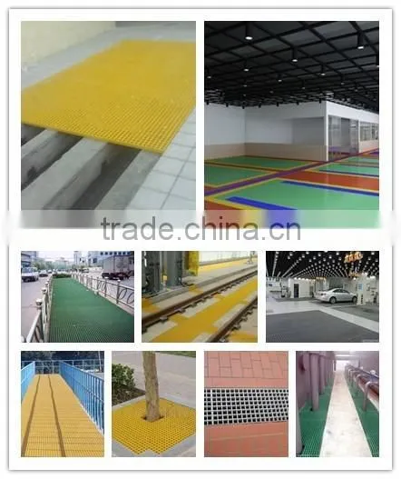 Best Price fiberglass grating/gritted frp flooring