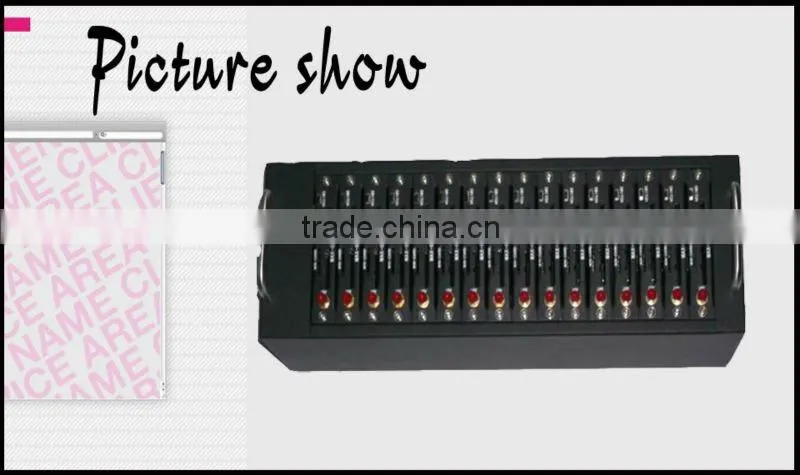 Rs232/USB gsm bulk sms modem 16 port with wavecom Q2406 newest module,gsm module car alarm system