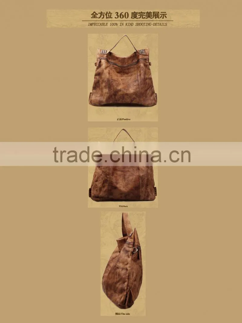 wholesale latest fashion design elegance leather lady tote handbag china