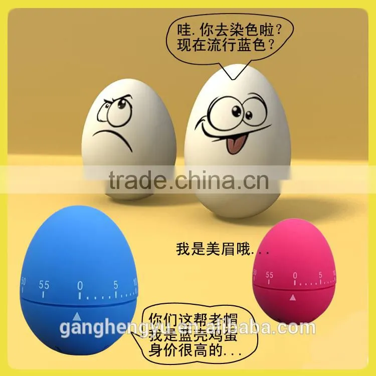 Countdown egg mechanical kitchen timer