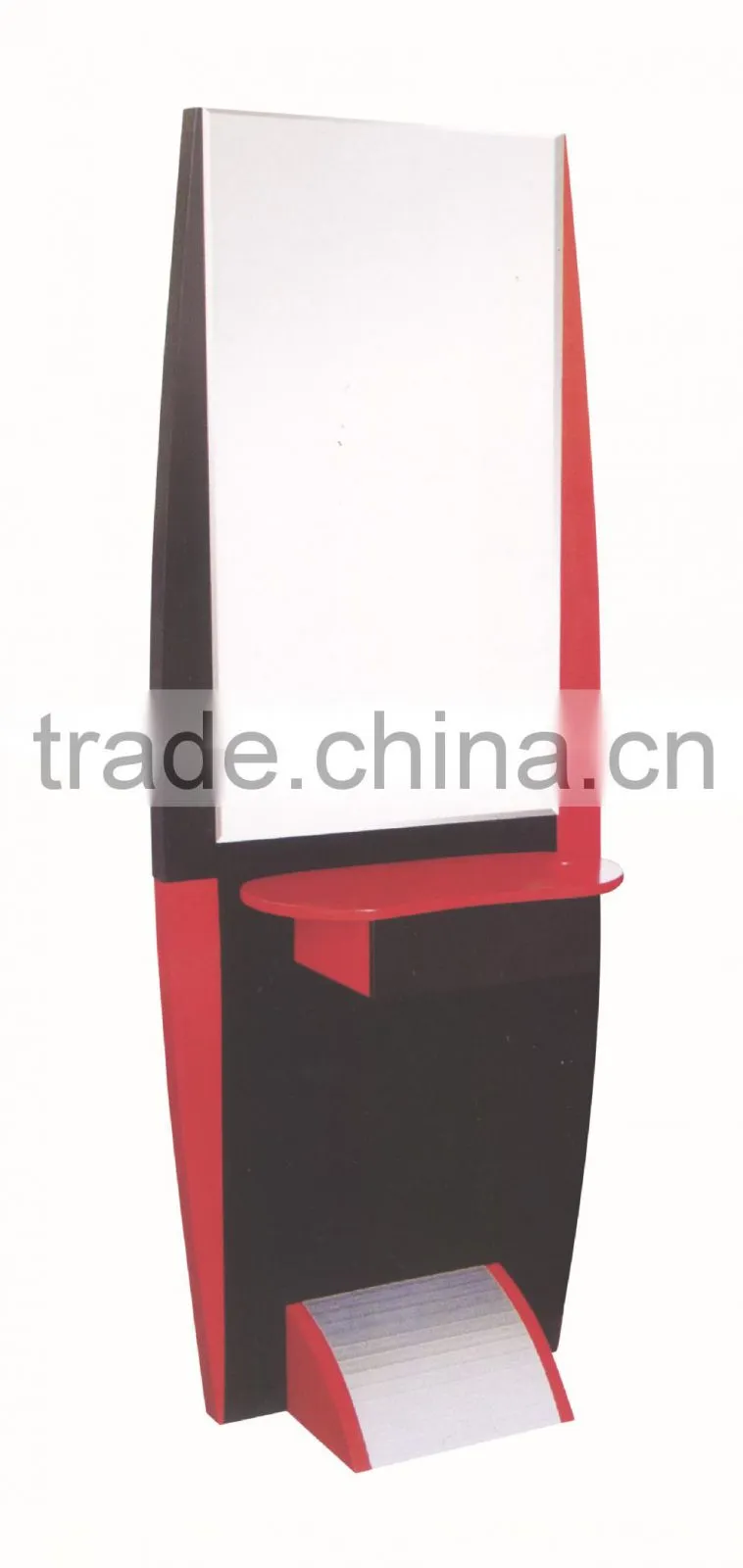 2015 hot sale good quality beauty salon styling stations salon mirror with table