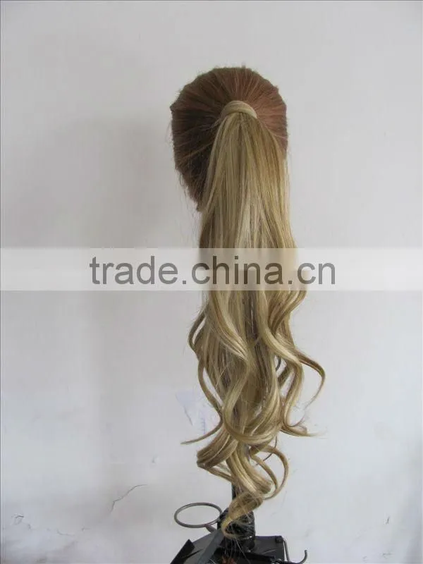 new style curly pony tail hair extension