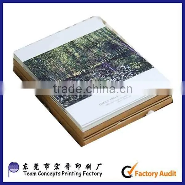 kraft paper thanks card christmas greeting card made in China