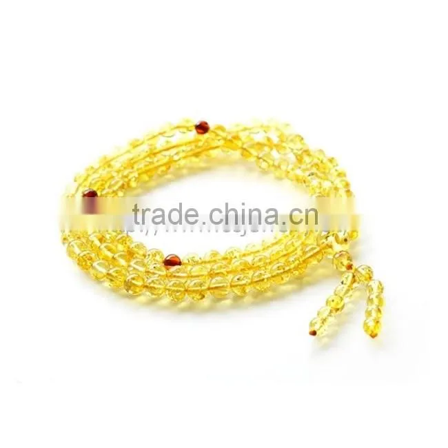 6mm catholic rosary prayer necklace animals kids yellow