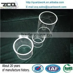 Large Quartz Glass Cylinder Tubes