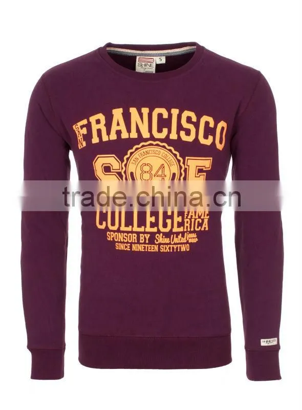 Custom Pullover Sweatshirt with Chest Print