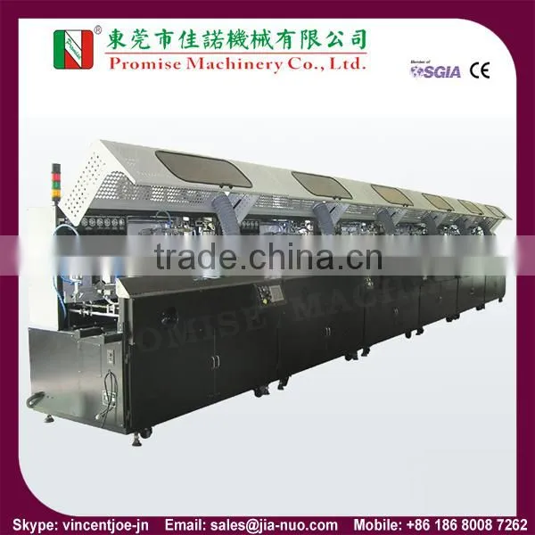 Model S6012UV Two Color Full Automatic Screen Printing Machine for Bottles