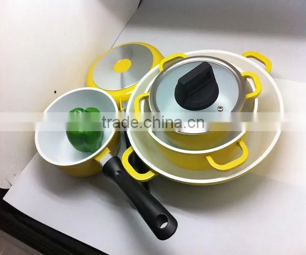HQ Non-stick ceramic coating aluminum cookware set