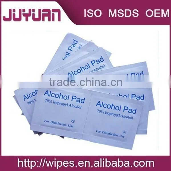 70% isopropyl alcohol wipe,alcohol swab