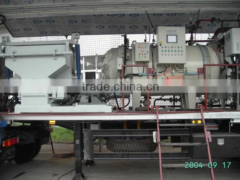 mobile type of hospital waste treatment