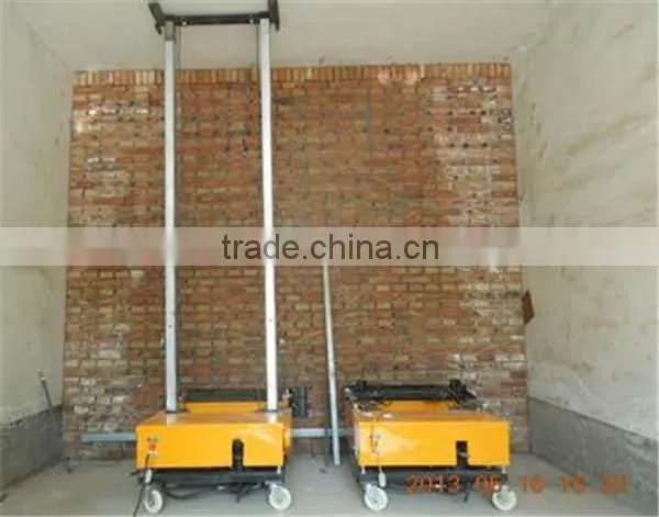 new style wall plaster machine saudi arabia equipment