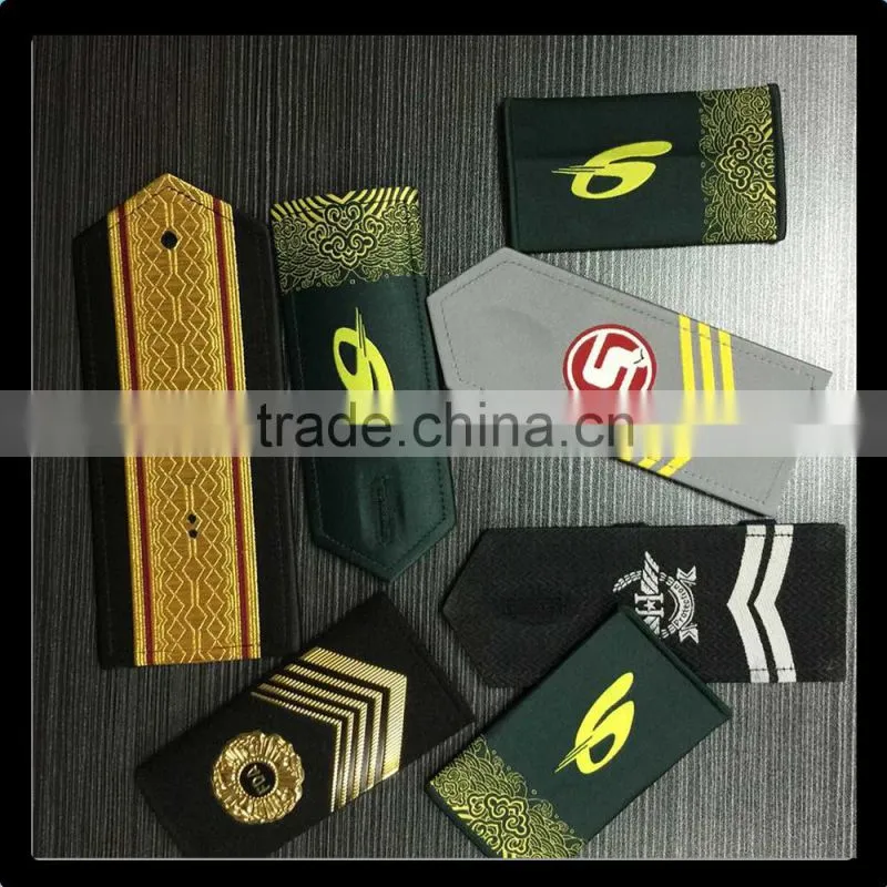 high quality military uniform epaulette shoulder boards