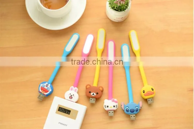 Promotional mini portable flexible light usb LED lamp