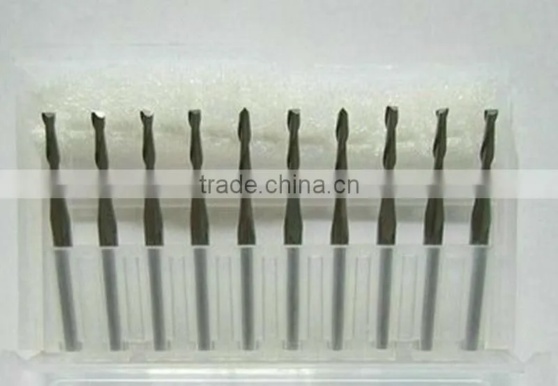 Cemented carbide tungsten pcb lead milling cutter