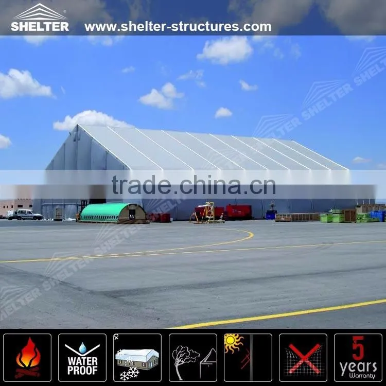 Stunning Permanent Fireproof TFS fabricated commercial tents for storage for sale