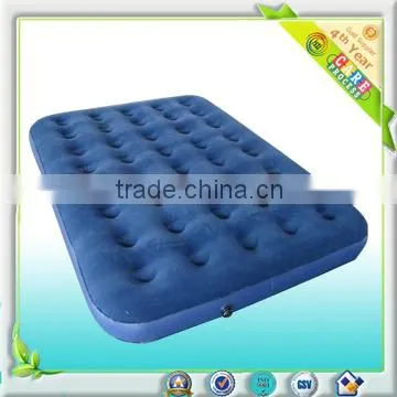 pvc flocked air bed for many people