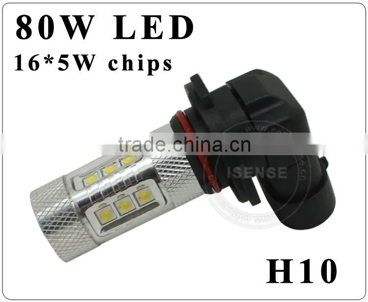 China led lamp 9v -60v 80w fog light h9 h8 h10 h11 h16 fog lights for voxy