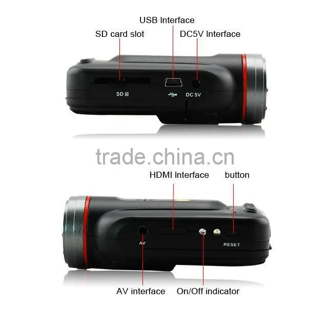 hotsale brand new 9 inch car black box 120 degree wide-angle oem car dvr