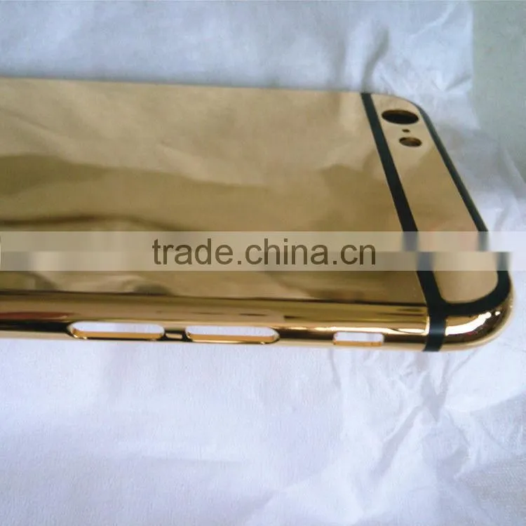 luxury for iphone 6 plus gold plated housing replacement