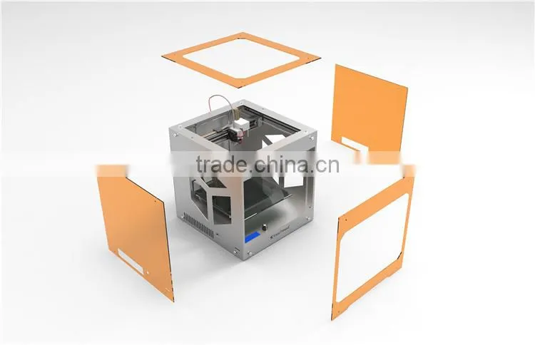 Desktop Type Digital Heated Bed 3d Printer for Rapid Prototyping Parts