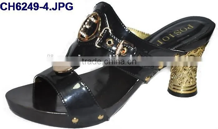 CH6249-6 Fashion women low heel /wholesale sandals for party
