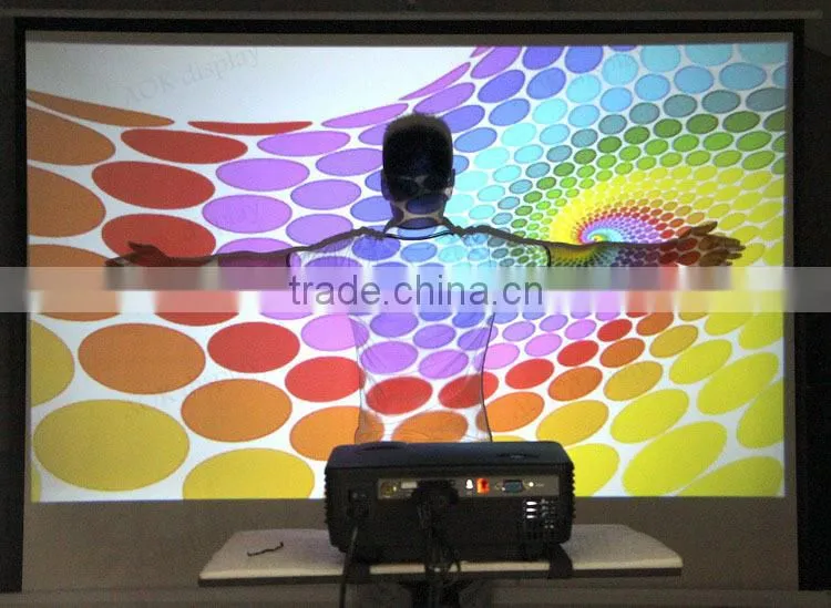 Support 1920*1080 Cheap Home Theater Digital Video Portable Game HD 1080P LCD Mini 3D LED The Projector/ Projetor/Proyector