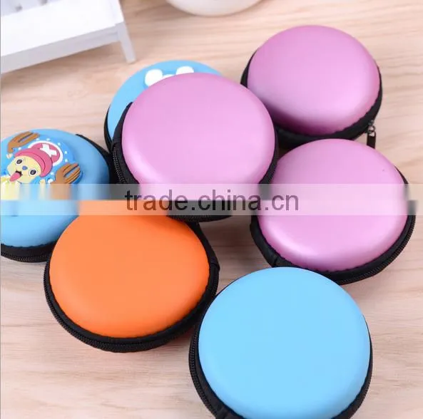 Wholesale waterproof Korean earphone key zero coin purse bag,creative zero wallet zipper bag