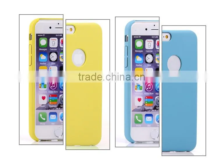 Best Seller Ultra Thin PC Phone Cover Logo Hollow Out Case For iPhone 6