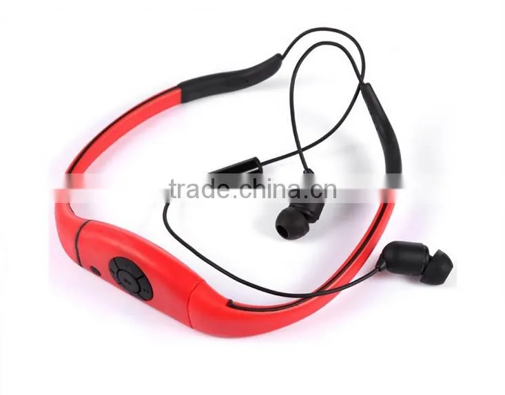 hot sale!ipx8 waterproof 4G 4GB mp3 player swimming