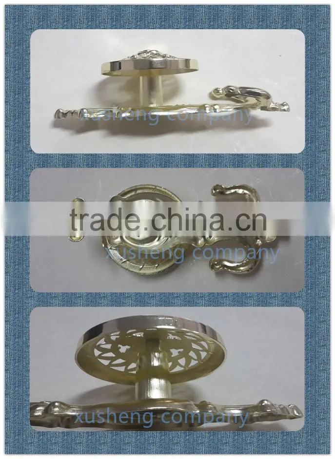 2015 new type zinc alloy curtain hooks