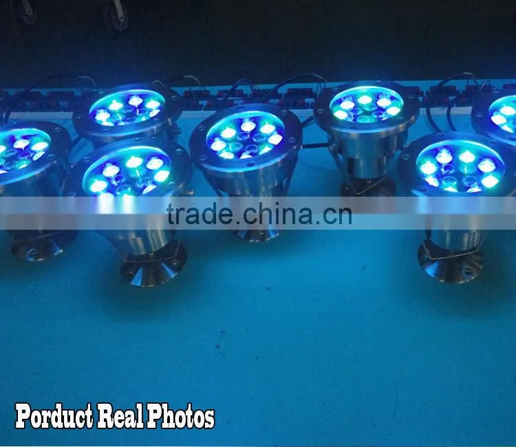 Waterproof IP68 Full color change led fountain light
