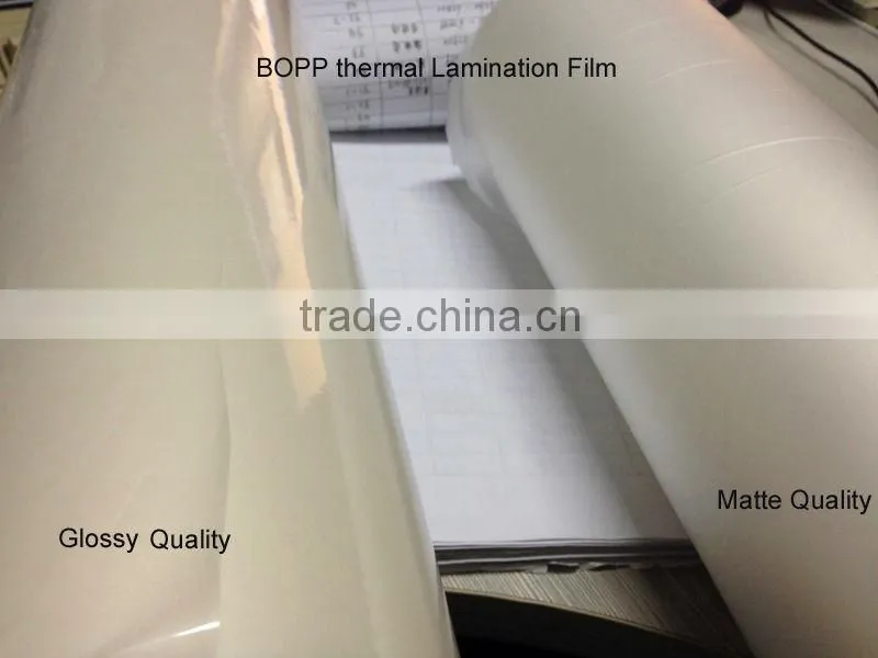Thermal Pre-coating transparent BOPP Film