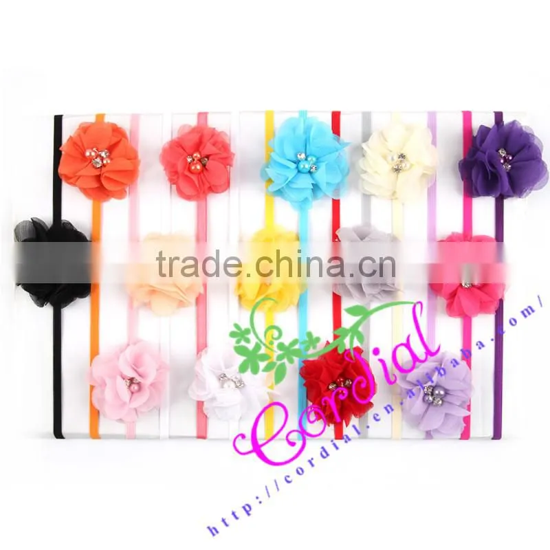 New Arrival Cheap Wholesale Daisy Flowers Headband Accessories