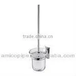 Copper Brass Chrome Plated Toilet Brush Holder