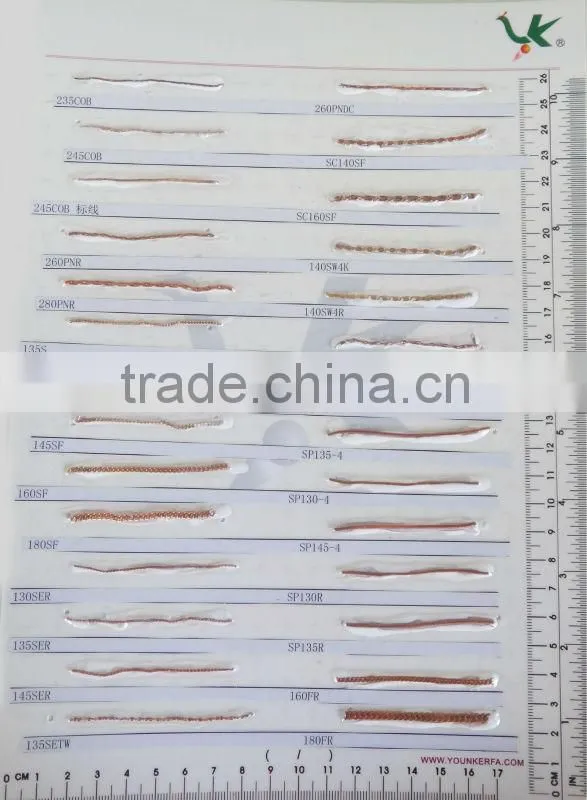 Wholesale 1.2DC Faceted Brass Ball Chain in different colours