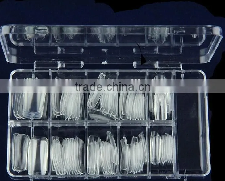 2016 New Nail Art UV Gel DIY French False Nail Size