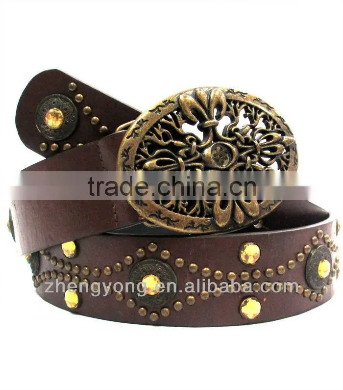 fake diamond belt,western rhinestone studded belts,diamond studded belts for women