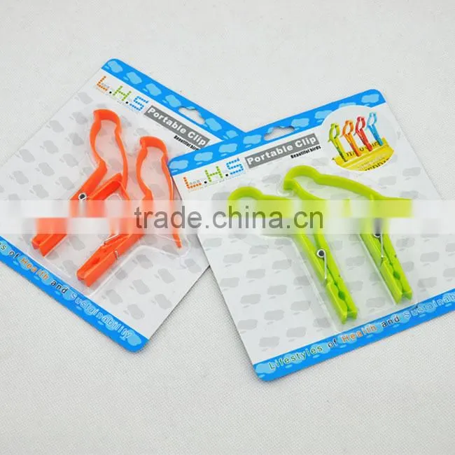 Birds Portable plastic bag clip/plastic bags clip close