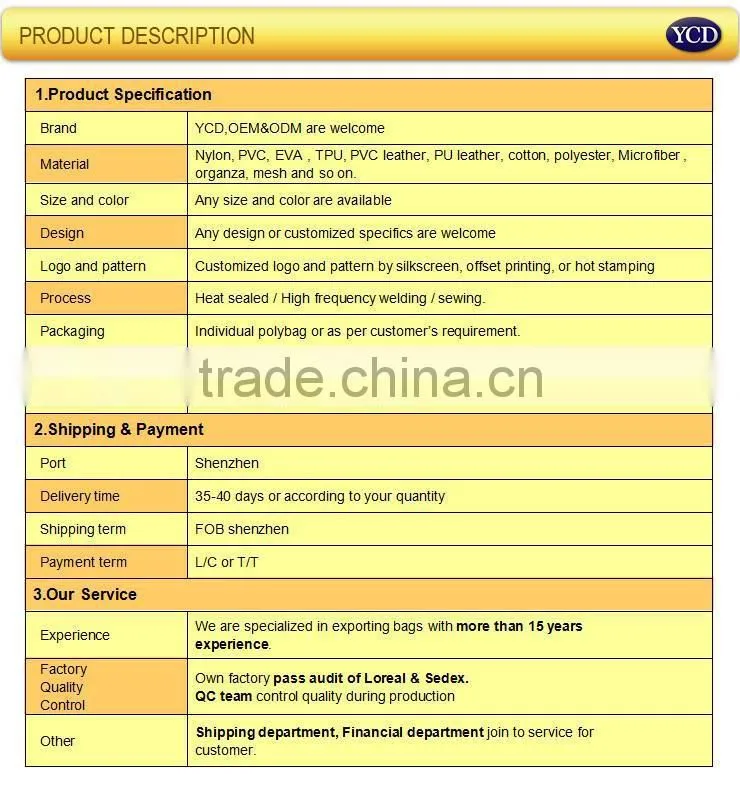 new promotional wholesale handbag china