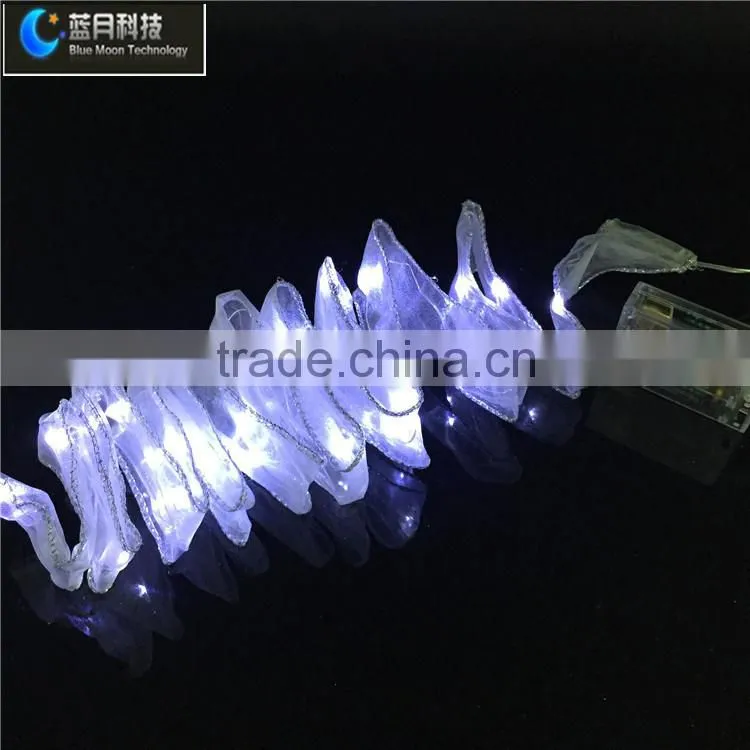Christmas Silk LED Ribbon Light Strings