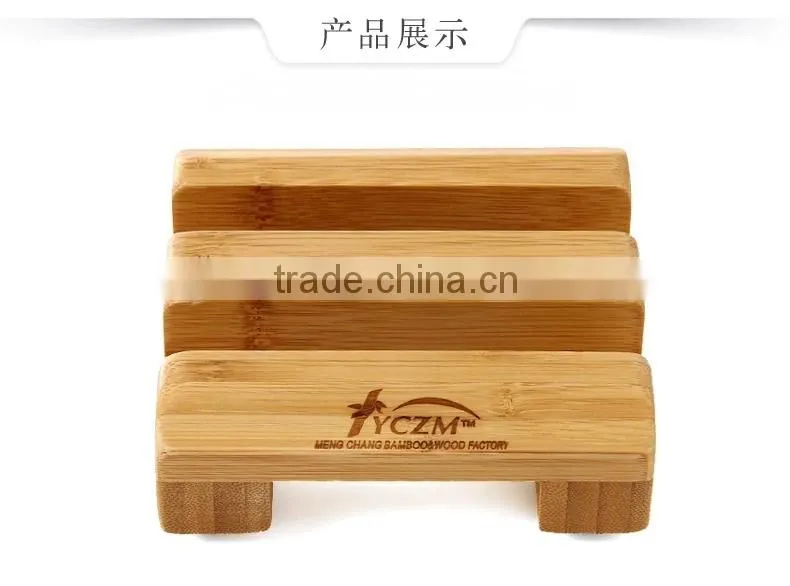 fashion portable bamboo cutting board rest