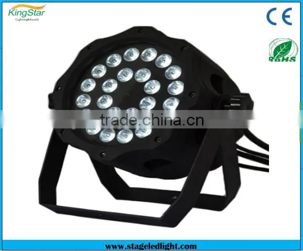 Great effect for LED par can 24x4in1x10W rgbw par 64 stage light