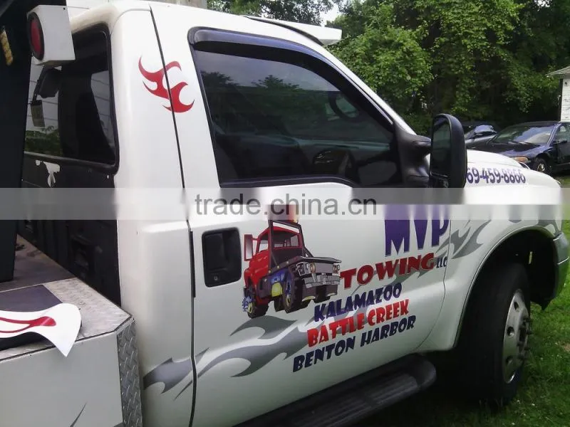 custom truck lettering stickers