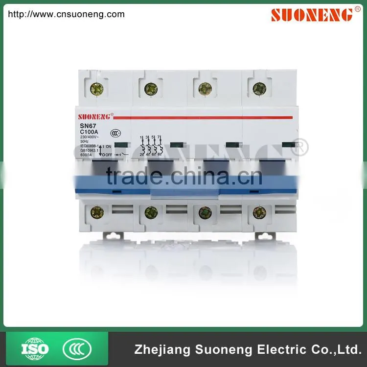 nc100 circuit breaker three phase