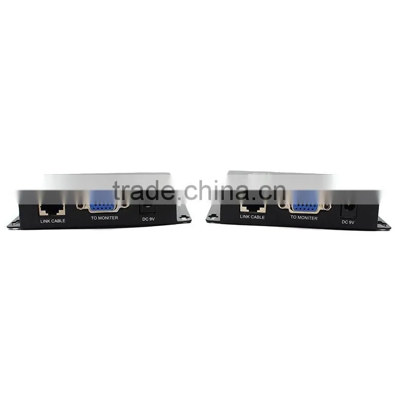 Manufacture direct price good quality OEM 100m VGA Extender with Audio over CAT 5E/6 Ethernet
