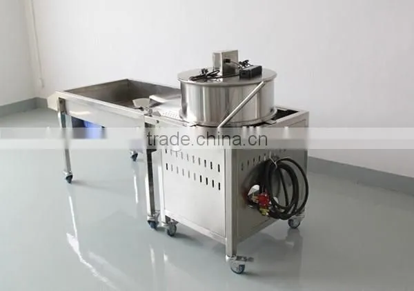 Automatic Gas Heating Caramel Pop corn Snack Machine