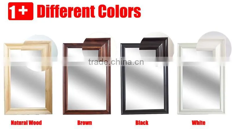 Wooden framed mirror,PS framed mirror,full length standing mirror,wood home decor wall mirror